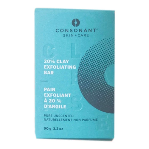 Consonant 20% Clay Exfoliating And Cleansing Bar 3 Consonant 20% Clay Exfoliating And Cleansing Bar